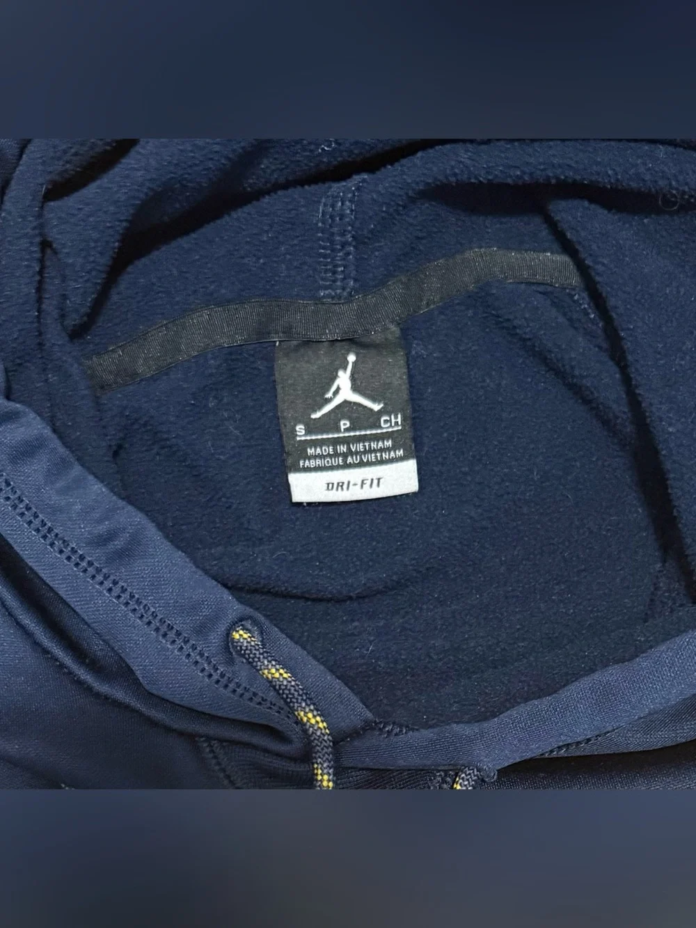 Nike Jordan University of Michigan Wolverines Football Hoodie Sweatshirt Men’s S